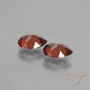 1.78 ct natürliche Merlot Rot Pyrop-Granat-Edelsteine, Birnenform, VS