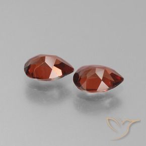 1.72 ct natürliche Hellrot Pyrop-Granat-Edelsteine, Birnenform, VVS-VS