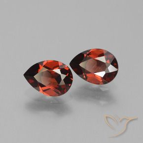 1.82 ct natürliche Merlot Rot Pyrop-Granat-Edelsteine, Birnenform, VVS