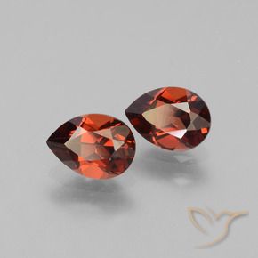 1.84 ct natürliche Merlot Rot Pyrop-Granat-Edelsteine, Birnenform, VVS-VS