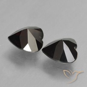 1.66 ct natürliche dunkelrot Pyrop-Granat-Edelsteine, Herz, VVS-VS