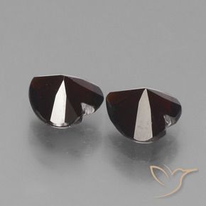1.78 ct natürliche dunkelrot Pyrop-Granat-Edelsteine, Herz, VVS