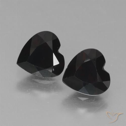 1.73ctw Natürlicher dunkelrot Pyrop-Granat, Herz, VVS-VS
