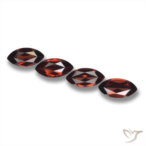 8.33 ct natürliche tiefrot Pyrop-Granat-Edelsteine, Marquise, VVS-VS