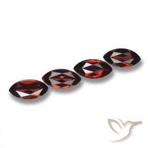8.33 ct natürliche tiefrot Pyrop-Granat-Edelsteine, Marquise, VVS-VS