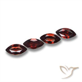 7.10 ct natürliche tiefrot Pyrop-Granat-Edelsteine, Marquise, VVS-VS