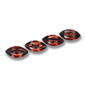 6,33 ct natürliche roter Pyrop-Edelsteine, Marquise, VVS