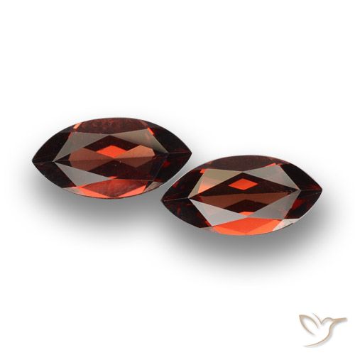 4.06ctw Natürlicher dunkelrot Pyrop-Granat, Marquise, VVS-VS