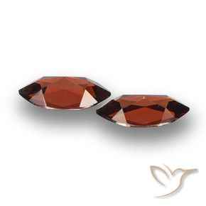 4.06 ct natürliche dunkelrot Pyrop-Granat-Edelsteine, Marquise, VVS-VS