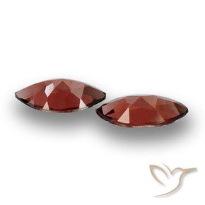 3.92 ct natürliche Scharlachrot Pyrop-Granat-Edelsteine, Marquise, VVS-VS