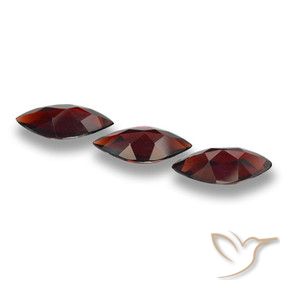 4.97 ct natürliche Schwärzlich Rot Pyrop-Granat-Edelsteine, Marquise, VVS-VS