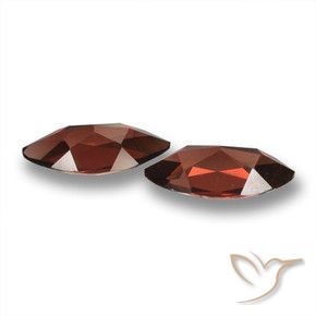 3.96 ct natürliche Merlot Rot Pyrop-Granat-Edelsteine, Marquise, VVS-VS