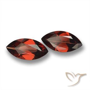 3.54 ct natürliche Merlot Rot Pyrop-Granat-Edelsteine, Marquise, VVS-VS