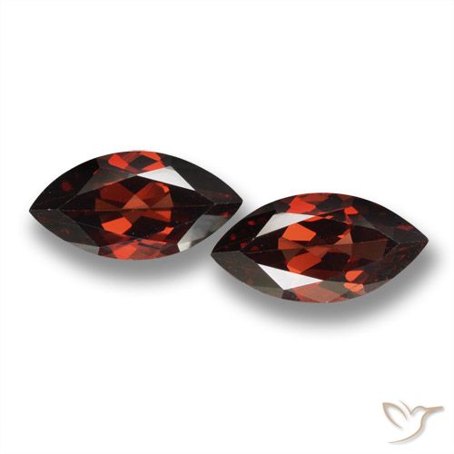 4.31ctw Natürlicher Tiefes Blutrot Pyrop-Granat, Marquise, VVS-VS