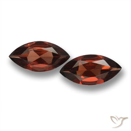 3.15ctw Natürlicher tiefrot Pyrop-Granat, Marquise, VVS-VS