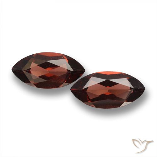 3.99ctw Natürlicher tiefrot Pyrop-Granat, Marquise, VVS-VS