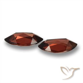 3.99 ct natürliche tiefrot Pyrop-Granat-Edelsteine, Marquise, VVS-VS