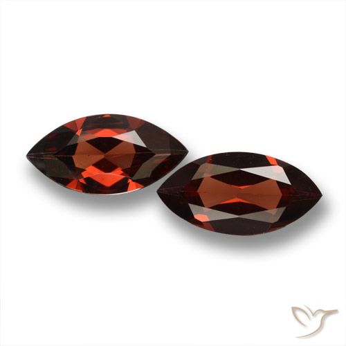 3.52ctw Natürlicher Merlot Rot Pyrop-Granat, Marquise, VVS-VS