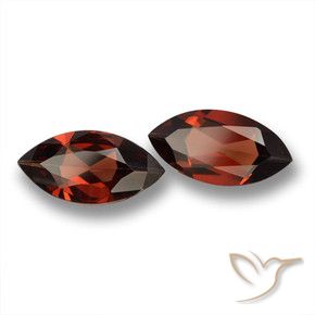 3.52 ct natürliche Merlot Rot Pyrop-Granat-Edelsteine, Marquise, VVS-VS