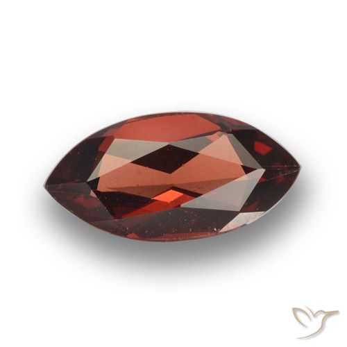 1.89ct Natürlicher Merlot Rot Pyrop-Granat, Marquise, VVS-VS