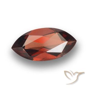9,17 ctw natürlicher Merlot Rot Pyrop-Granat, Marquise, VVS-VS