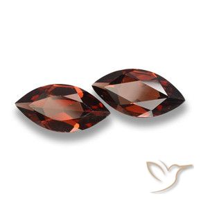 3.43 ct natürliche tiefrot Pyrop-Granat-Edelsteine, Marquise, VVS-VS