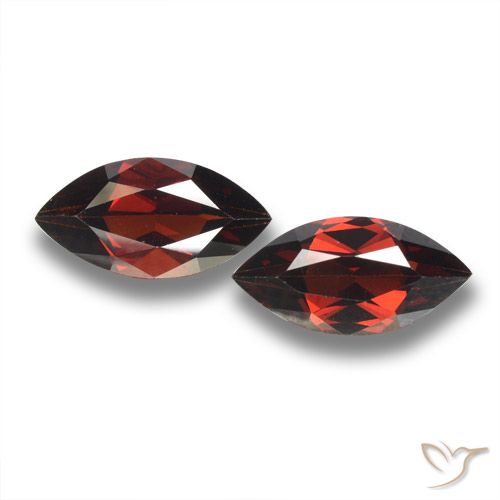4.20ctw Natürlicher tiefrot Pyrop-Granat, Marquise, VVS-VS