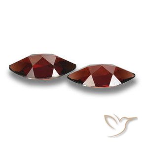 4.20 ct natürliche tiefrot Pyrop-Granat-Edelsteine, Marquise, VVS-VS