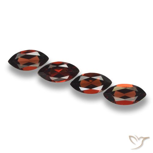 8.37ctw Natürlicher tiefrot Pyrop-Granat, Marquise, VVS-VS