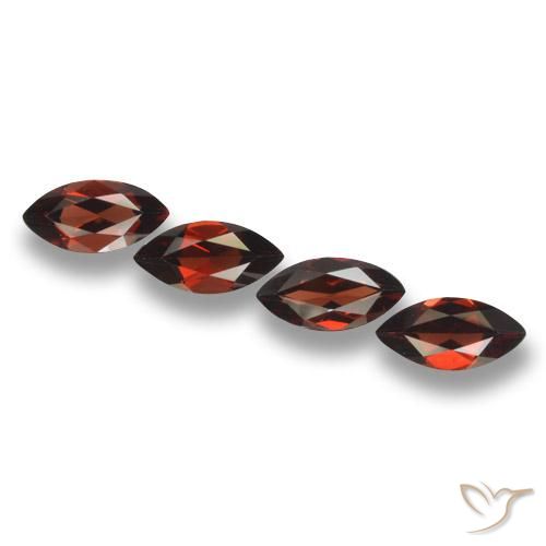 8.02ctw Natürlicher tiefrot Pyrop-Granat, Marquise, VVS-VS