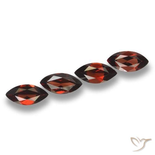 8.02 ct natürliche tiefrot Pyrop-Granat-Edelsteine, Marquise, VVS-VS