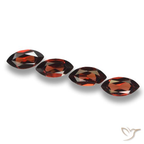 8.24ctw Natürlicher dunkelrot Pyrop-Granat, Marquise, VVS-VS