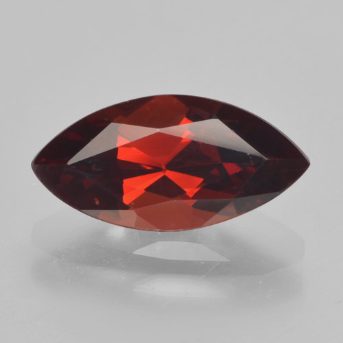 2,06 ctw natürlicher roter Pyrop, Marquise, VVS-VS