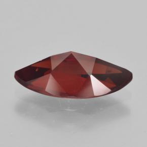 2,06 ctw natürlicher roter Pyrop, Marquise, VVS-VS