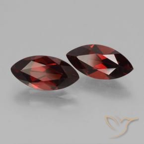 4.28 ct natürliche tiefrot Pyrop-Granat-Edelsteine, Marquise, VVS-VS