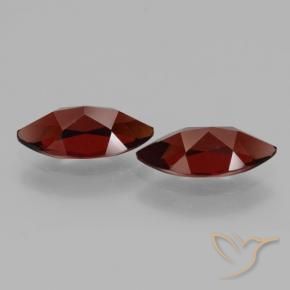 4.28 ct natürliche tiefrot Pyrop-Granat-Edelsteine, Marquise, VVS-VS