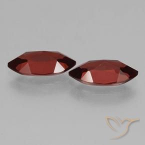 4.29 ct natürliche Sangria Rot Pyrop-Granat-Edelsteine, Marquise, VVS-VS