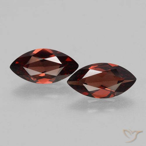 3.54ctw Natürlicher Sangria Rot Pyrop-Granat, Marquise, VVS-VS