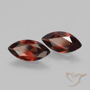 3.15 ct natürliche tiefrot Pyrop-Granat-Edelsteine, Marquise, VVS-VS
