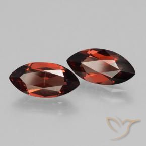 4.01 ct natürliche Sangria Rot Pyrop-Granat-Edelsteine, Marquise, VVS-VS