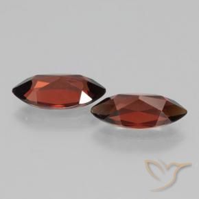 4.01 ct natürliche Sangria Rot Pyrop-Granat-Edelsteine, Marquise, VVS-VS