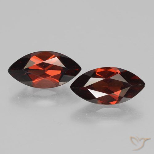 4.30ctw Natürlicher Sangria Rot Pyrop-Granat, Marquise, VVS-VS