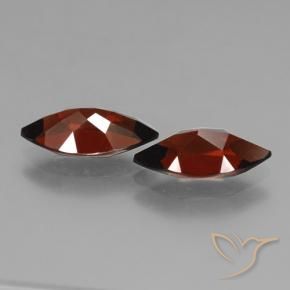 4.09 ct natürliche Sangria Rot Pyrop-Granat-Edelsteine, Marquise, VVS-VS