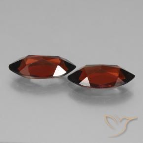 3.88 ct natürliche Sangria Rot Pyrop-Granat-Edelsteine, Marquise, VVS-VS