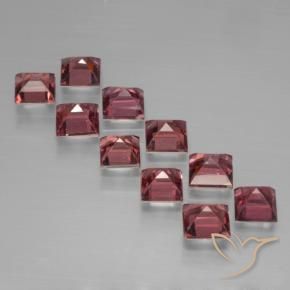 4.54 ct natürliche Merlot Rot Pyrop-Granat-Edelsteine, Quadrat, VS