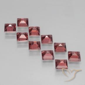 4.50 ct natürliche tiefrot Pyrop-Granat-Edelsteine, Quadrat, VS