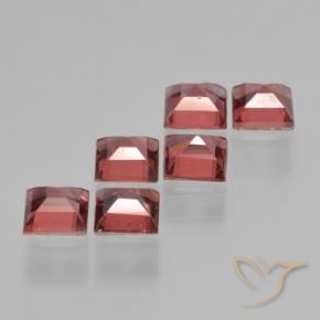 2.79 ct natürliche tiefrot Pyrop-Granat-Edelsteine, Quadrat, VS