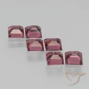 2.78 ct natürliche dunkelrot Pyrop-Granat-Edelsteine, Quadrat, VS