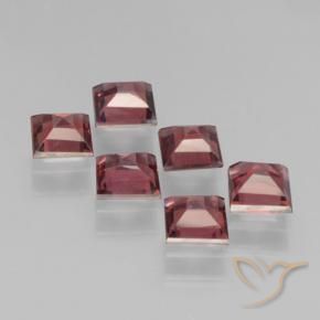 2.34 ct natürliche tiefrot Pyrop-Granat-Edelsteine, Quadrat, VS