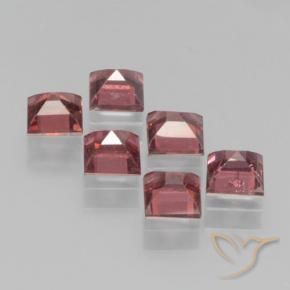 2.65 ct natürliche Scharlachrot Pyrop-Granat-Edelsteine, Quadrat, VS